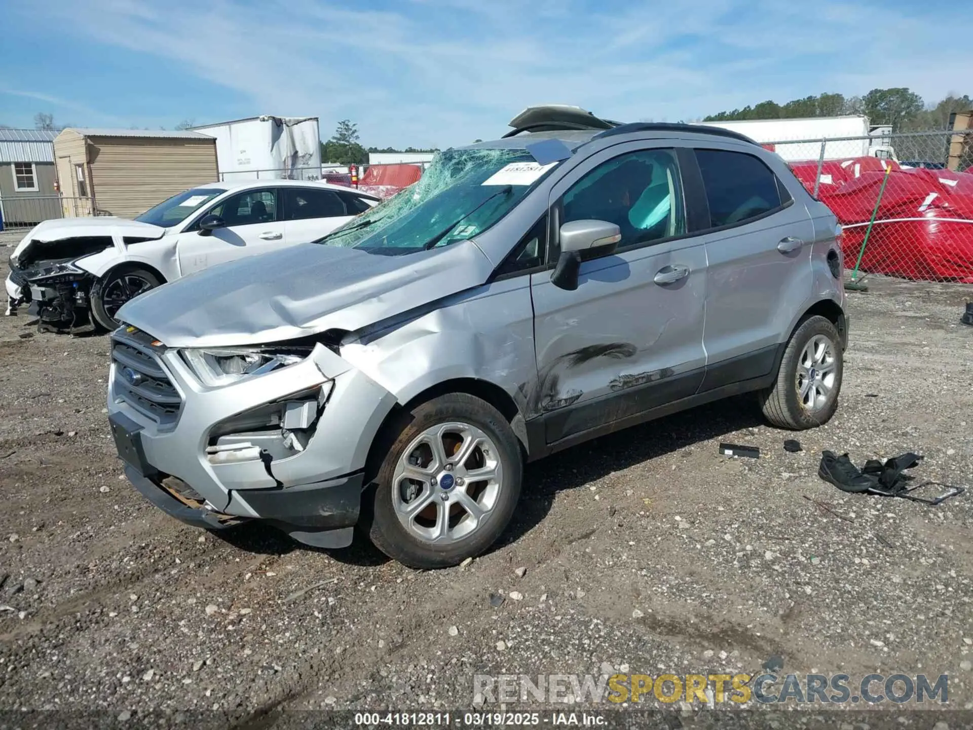 2 Photograph of a damaged car MAJ3S2GE5KC276296 FORD ECOSPORT 2019