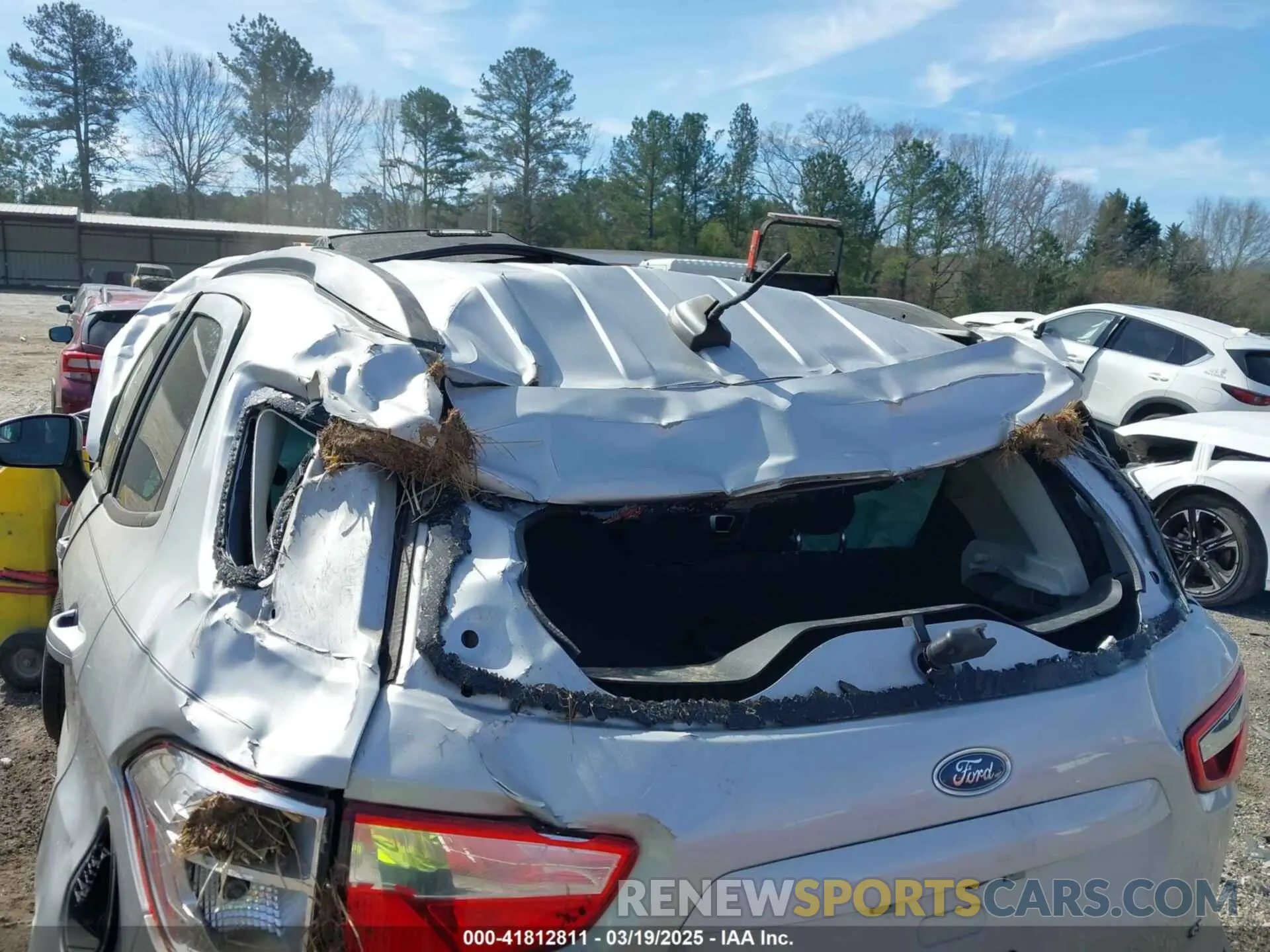 6 Photograph of a damaged car MAJ3S2GE5KC276296 FORD ECOSPORT 2019