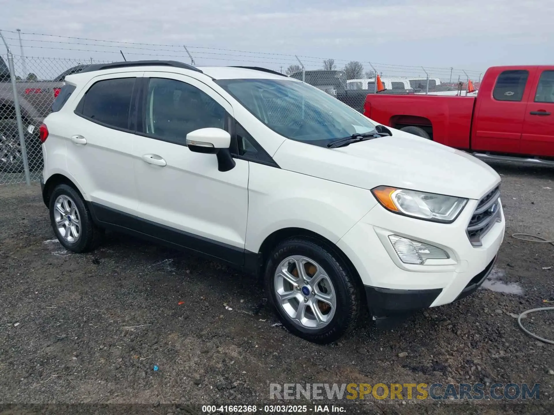 1 Photograph of a damaged car MAJ3S2GE5KC303920 FORD ECOSPORT 2019