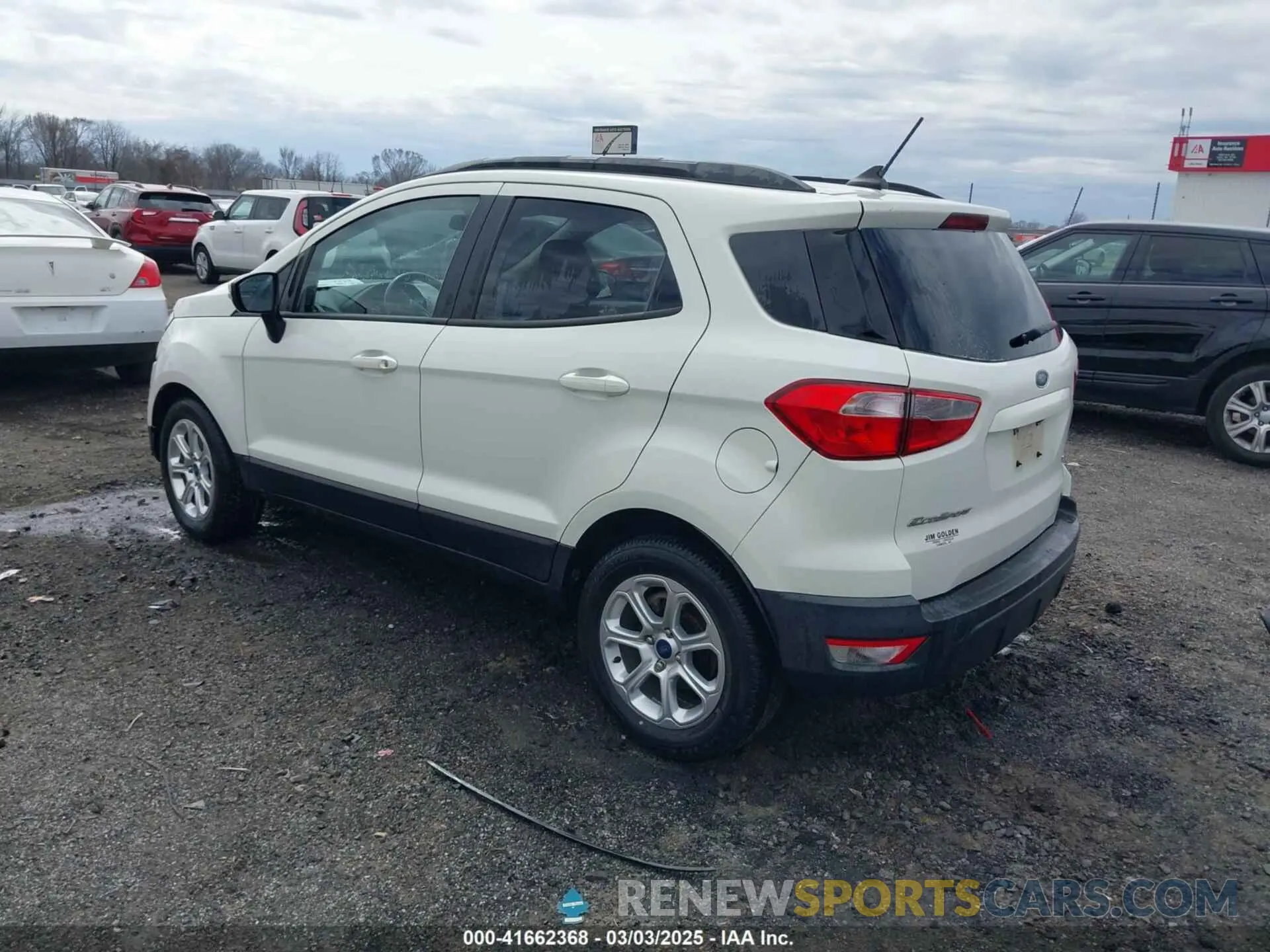 3 Photograph of a damaged car MAJ3S2GE5KC303920 FORD ECOSPORT 2019