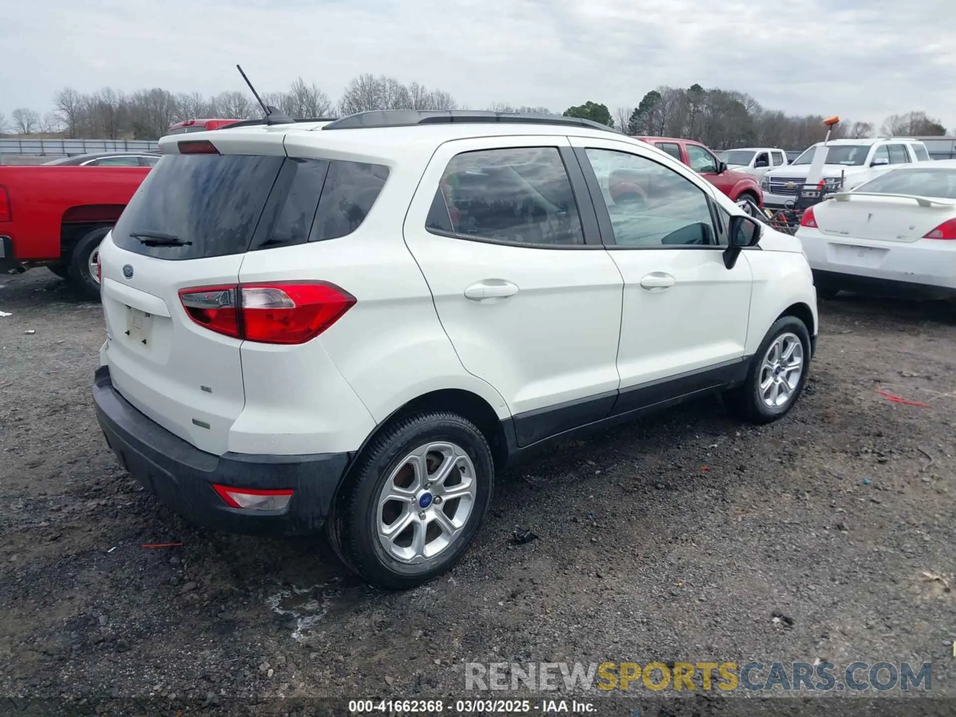 4 Photograph of a damaged car MAJ3S2GE5KC303920 FORD ECOSPORT 2019