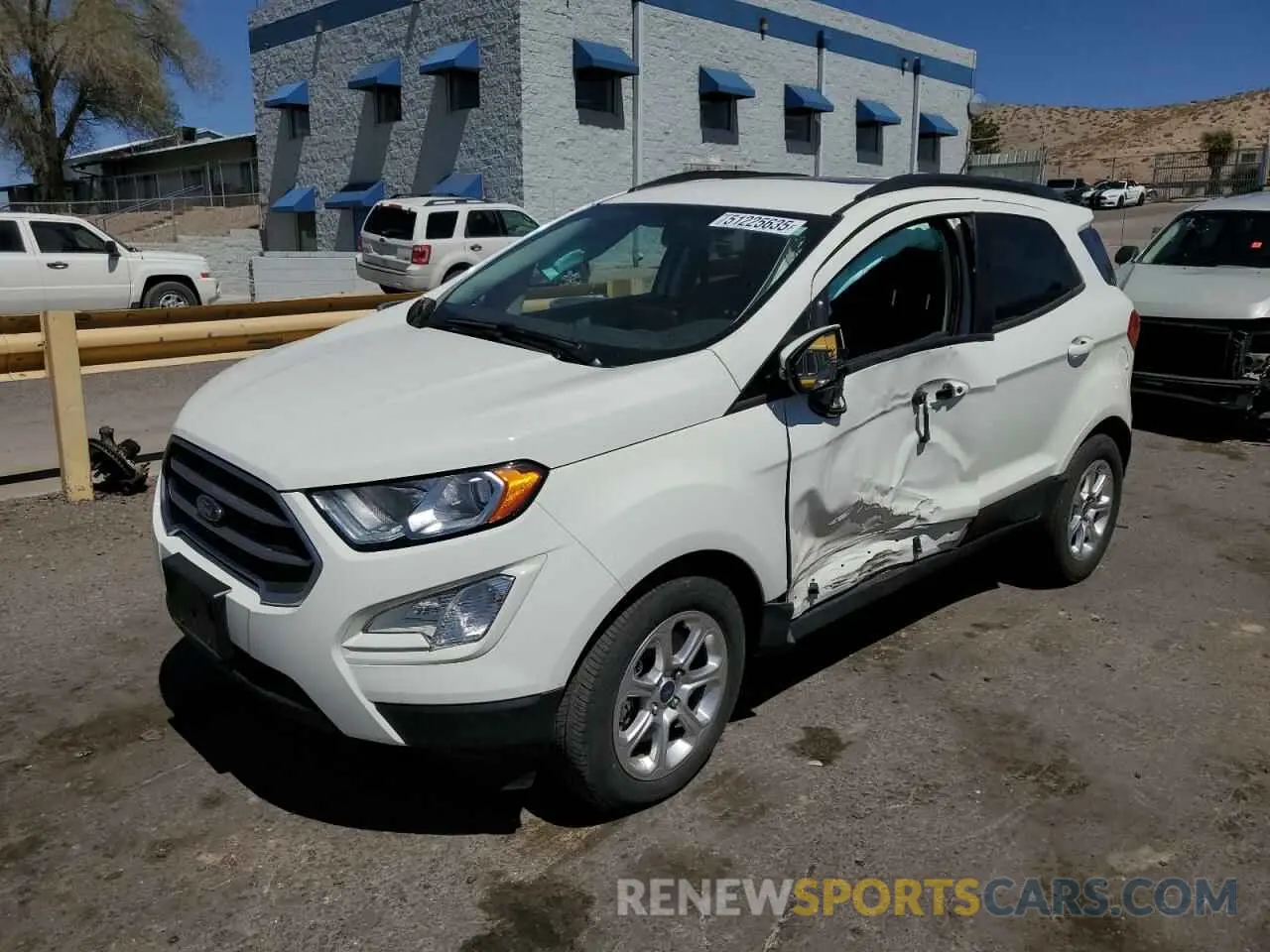 1 Photograph of a damaged car MAJ3S2GE5KC304405 FORD ECOSPORT 2019