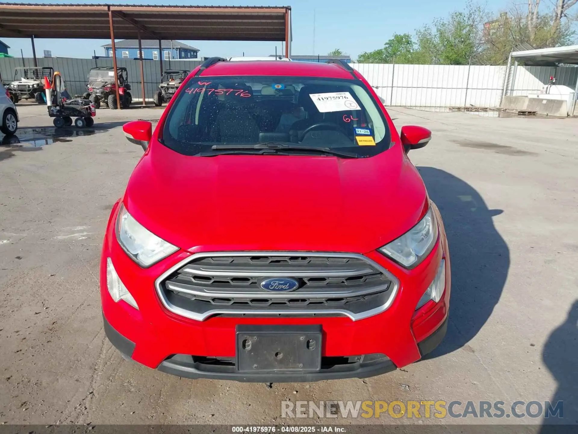 13 Photograph of a damaged car MAJ3S2GE5KC304551 FORD ECOSPORT 2019