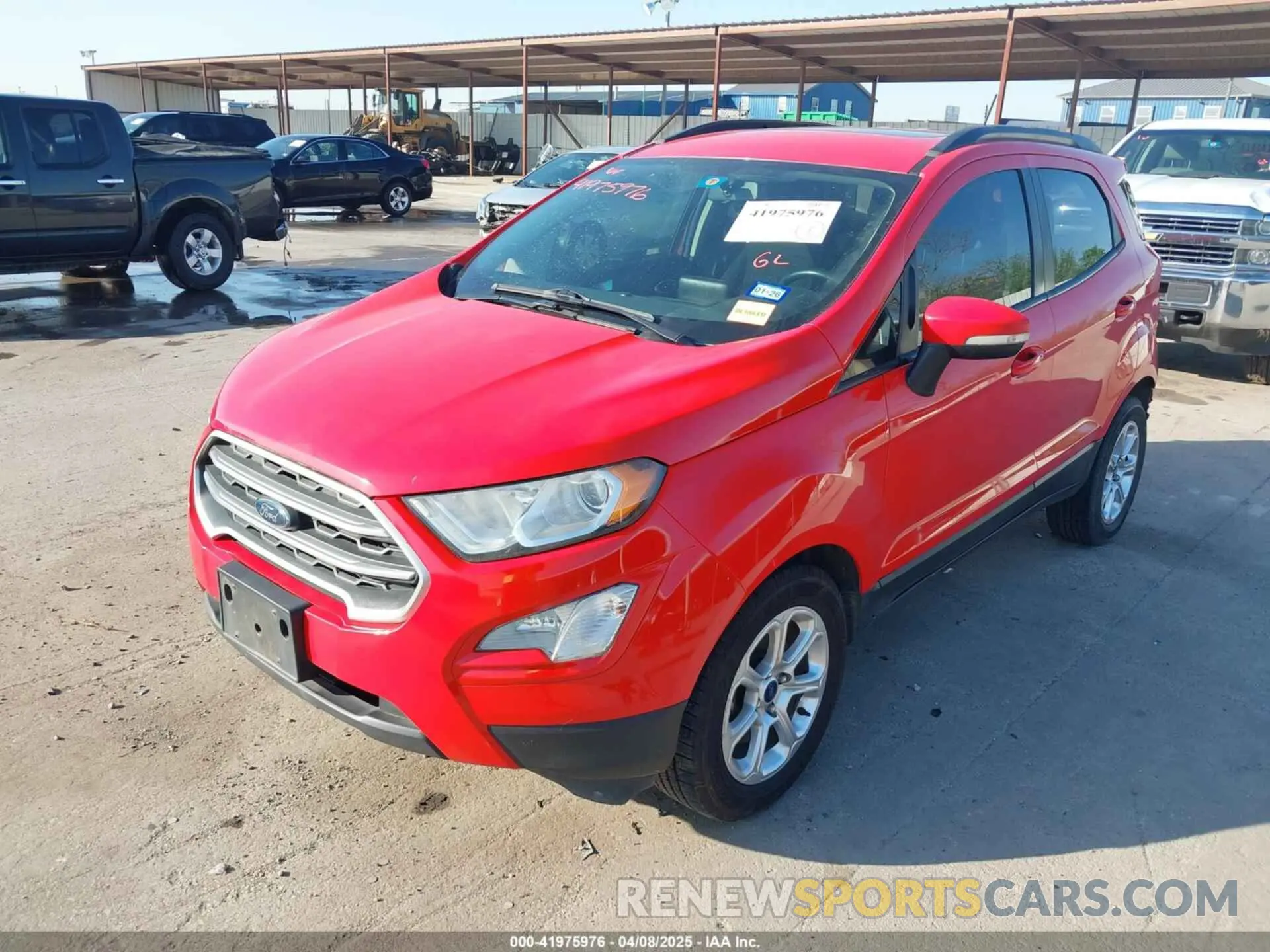 2 Photograph of a damaged car MAJ3S2GE5KC304551 FORD ECOSPORT 2019