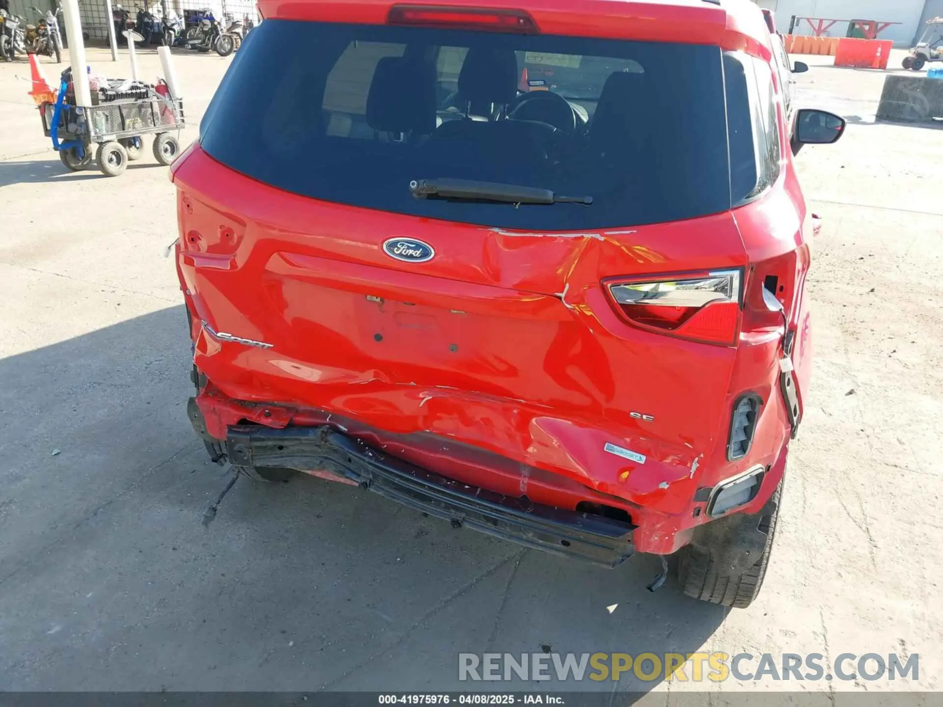 6 Photograph of a damaged car MAJ3S2GE5KC304551 FORD ECOSPORT 2019