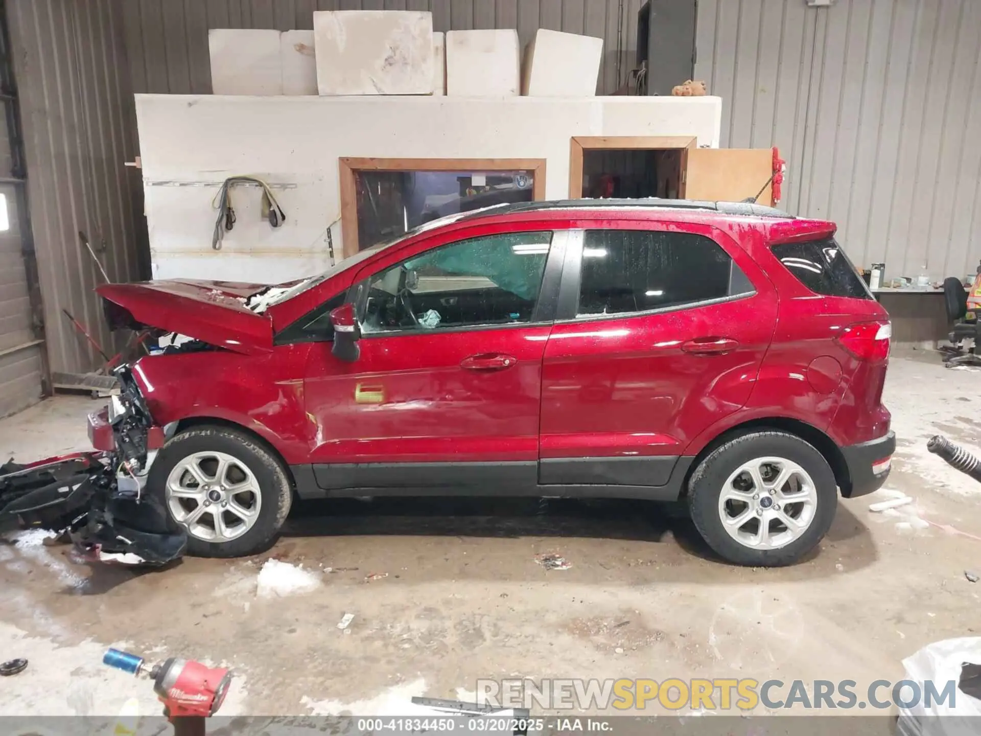 14 Photograph of a damaged car MAJ3S2GE6KC263475 FORD ECOSPORT 2019