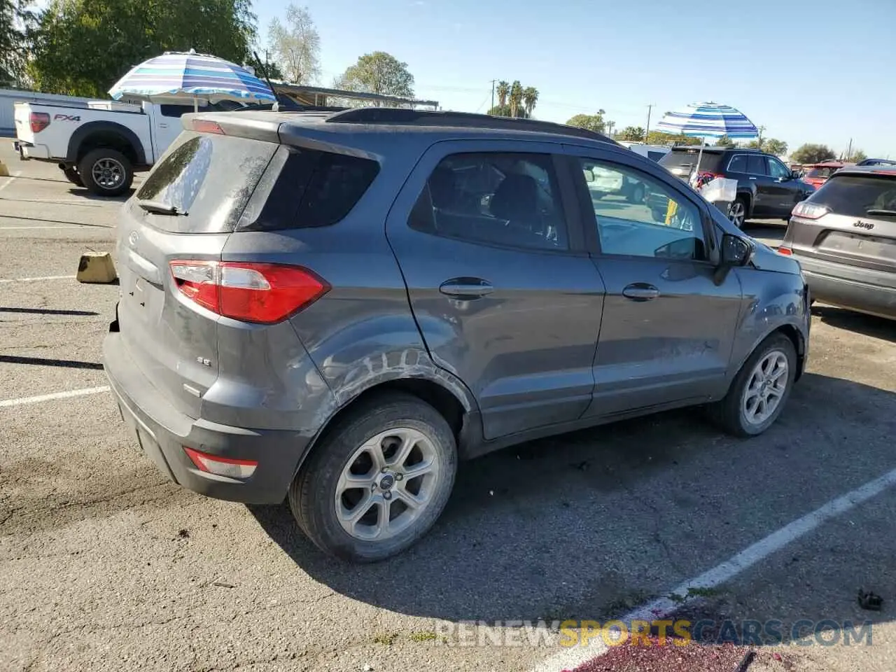 3 Photograph of a damaged car MAJ3S2GE6KC273021 FORD ECOSPORT 2019
