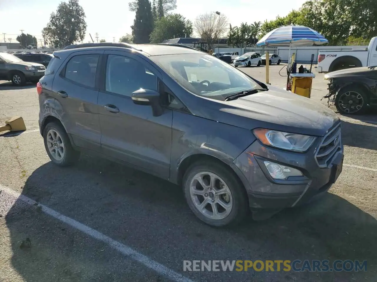 4 Photograph of a damaged car MAJ3S2GE6KC273021 FORD ECOSPORT 2019