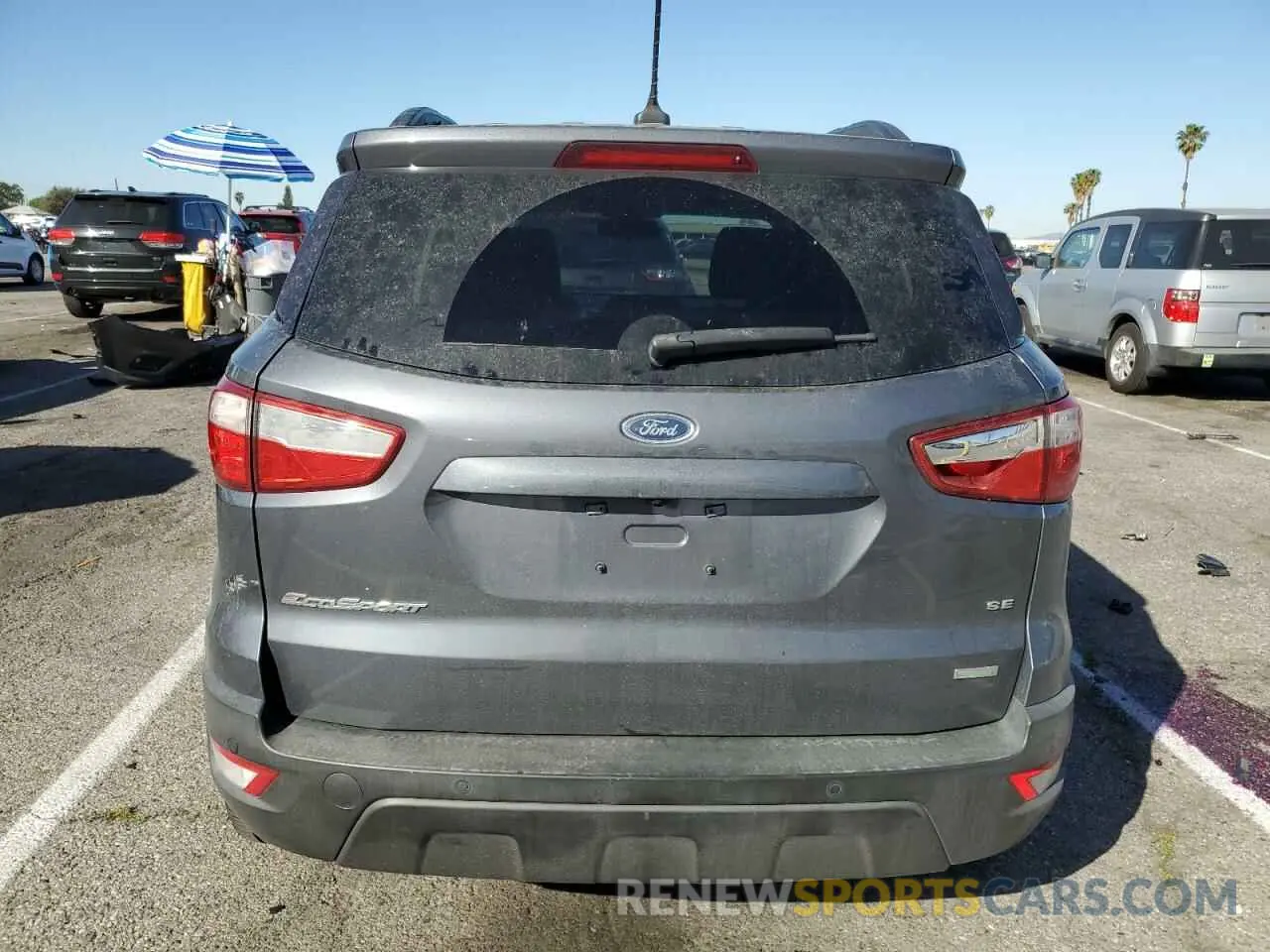 6 Photograph of a damaged car MAJ3S2GE6KC273021 FORD ECOSPORT 2019