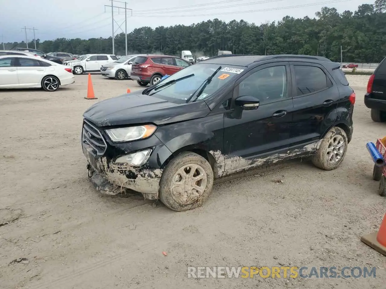 1 Photograph of a damaged car MAJ3S2GE6KC304767 FORD ECOSPORT 2019