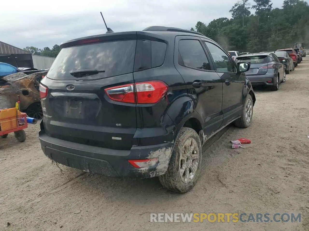 3 Photograph of a damaged car MAJ3S2GE6KC304767 FORD ECOSPORT 2019