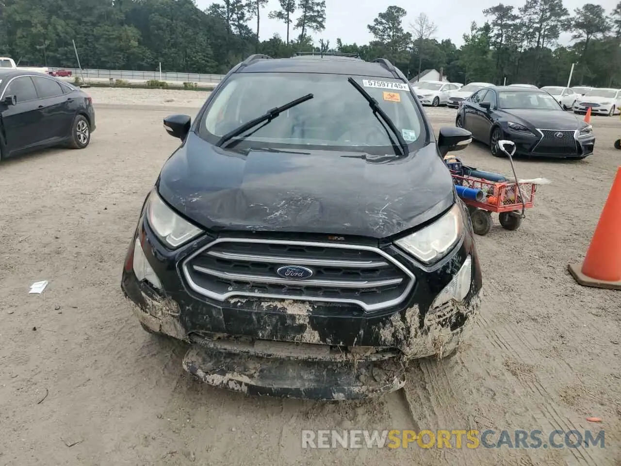 5 Photograph of a damaged car MAJ3S2GE6KC304767 FORD ECOSPORT 2019