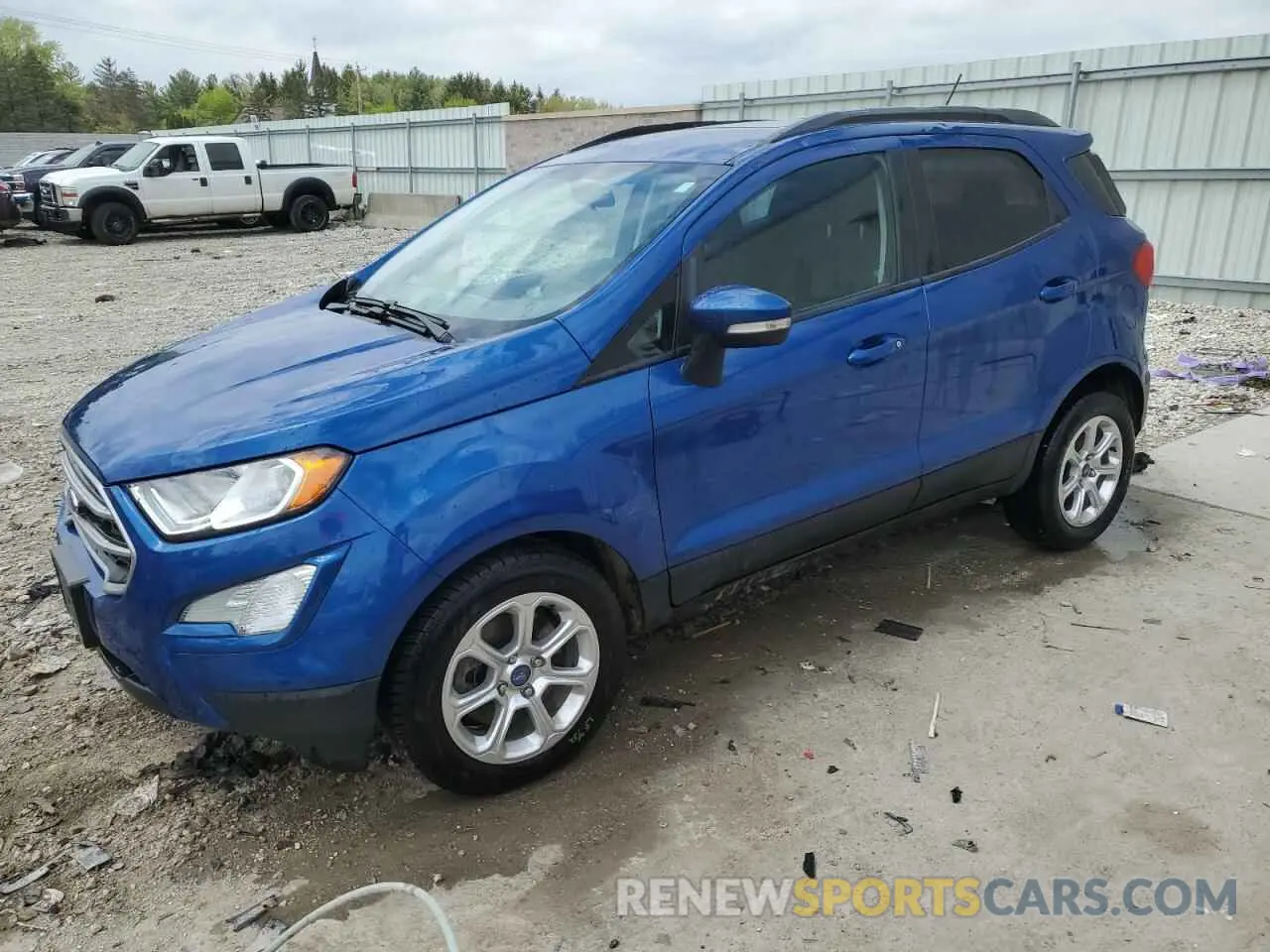 1 Photograph of a damaged car MAJ3S2GE7KC266692 FORD ECOSPORT 2019