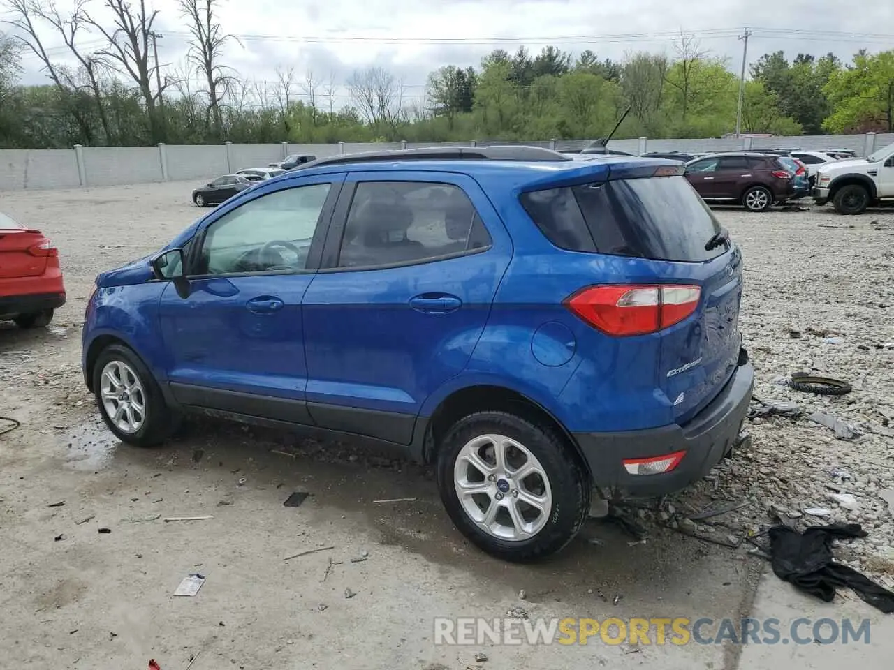 2 Photograph of a damaged car MAJ3S2GE7KC266692 FORD ECOSPORT 2019