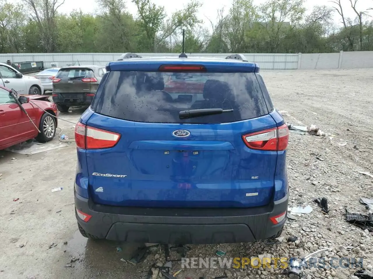 6 Photograph of a damaged car MAJ3S2GE7KC266692 FORD ECOSPORT 2019