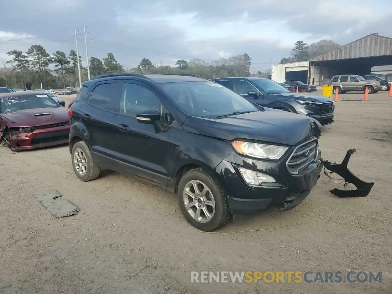 4 Photograph of a damaged car MAJ3S2GE7KC267812 FORD ECOSPORT 2019