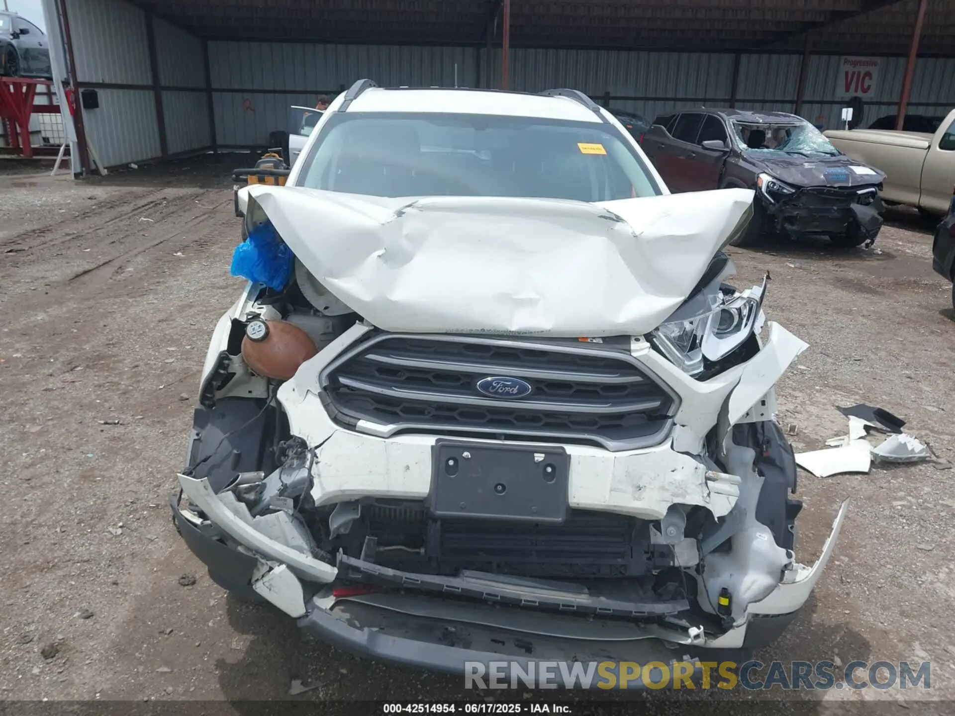 12 Photograph of a damaged car MAJ3S2GE7KC279748 FORD ECOSPORT 2019