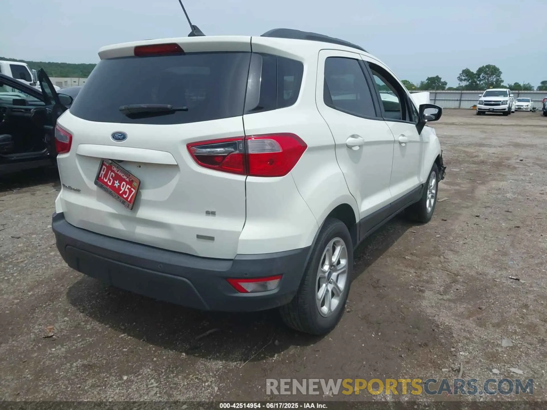 4 Photograph of a damaged car MAJ3S2GE7KC279748 FORD ECOSPORT 2019
