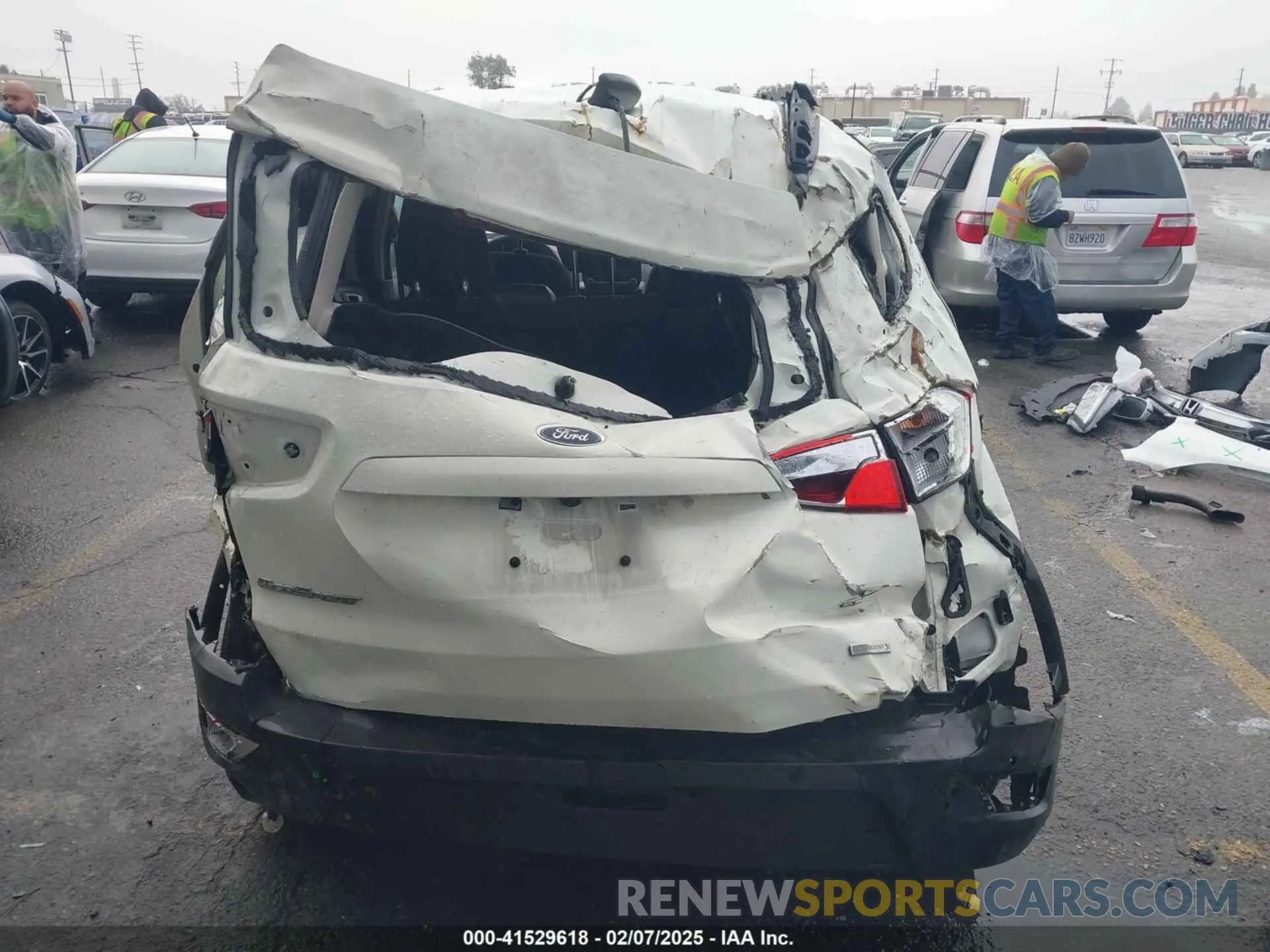 16 Photograph of a damaged car MAJ3S2GE7KC280222 FORD ECOSPORT 2019