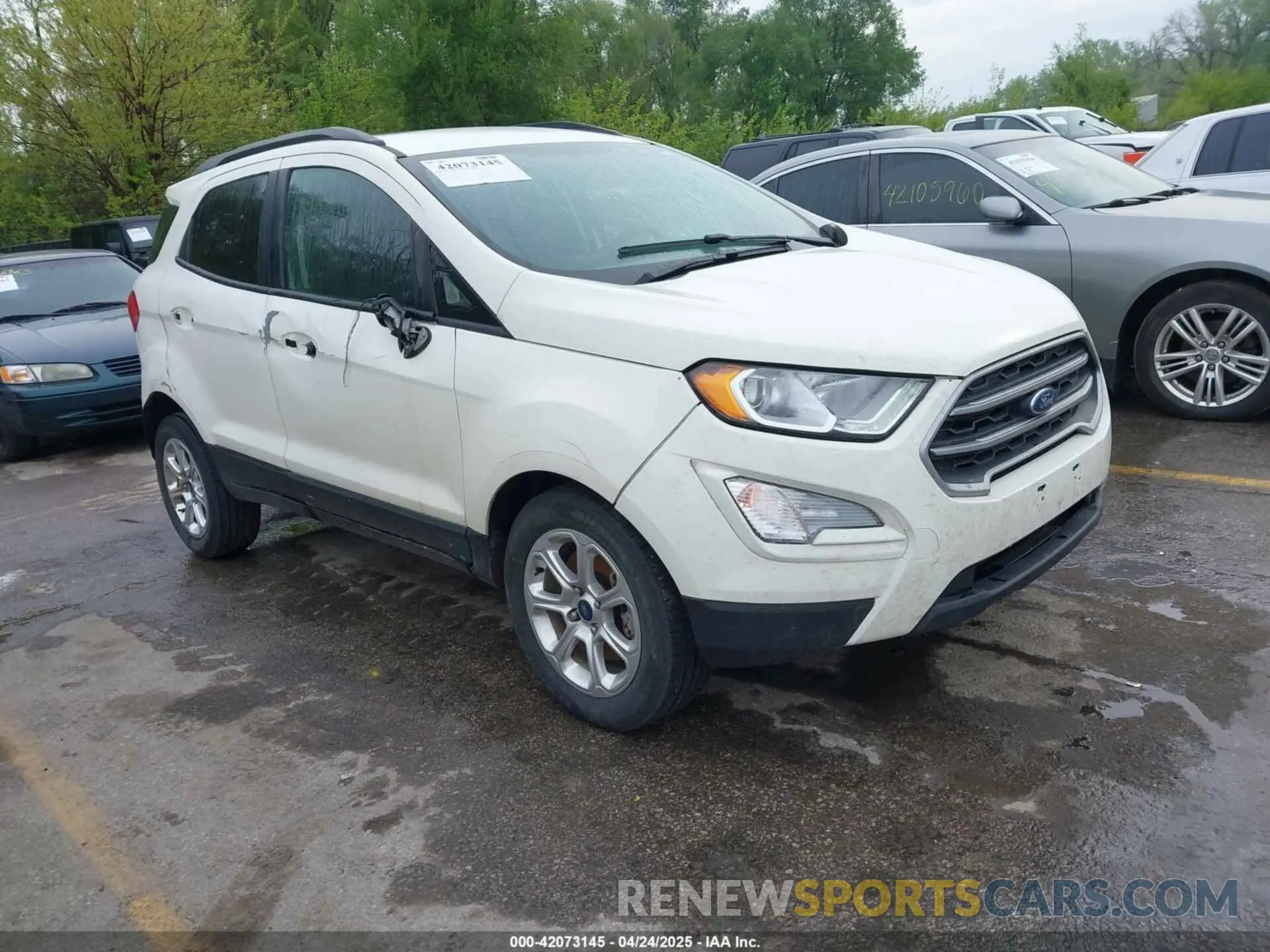 1 Photograph of a damaged car MAJ3S2GE7KC290961 FORD ECOSPORT 2019
