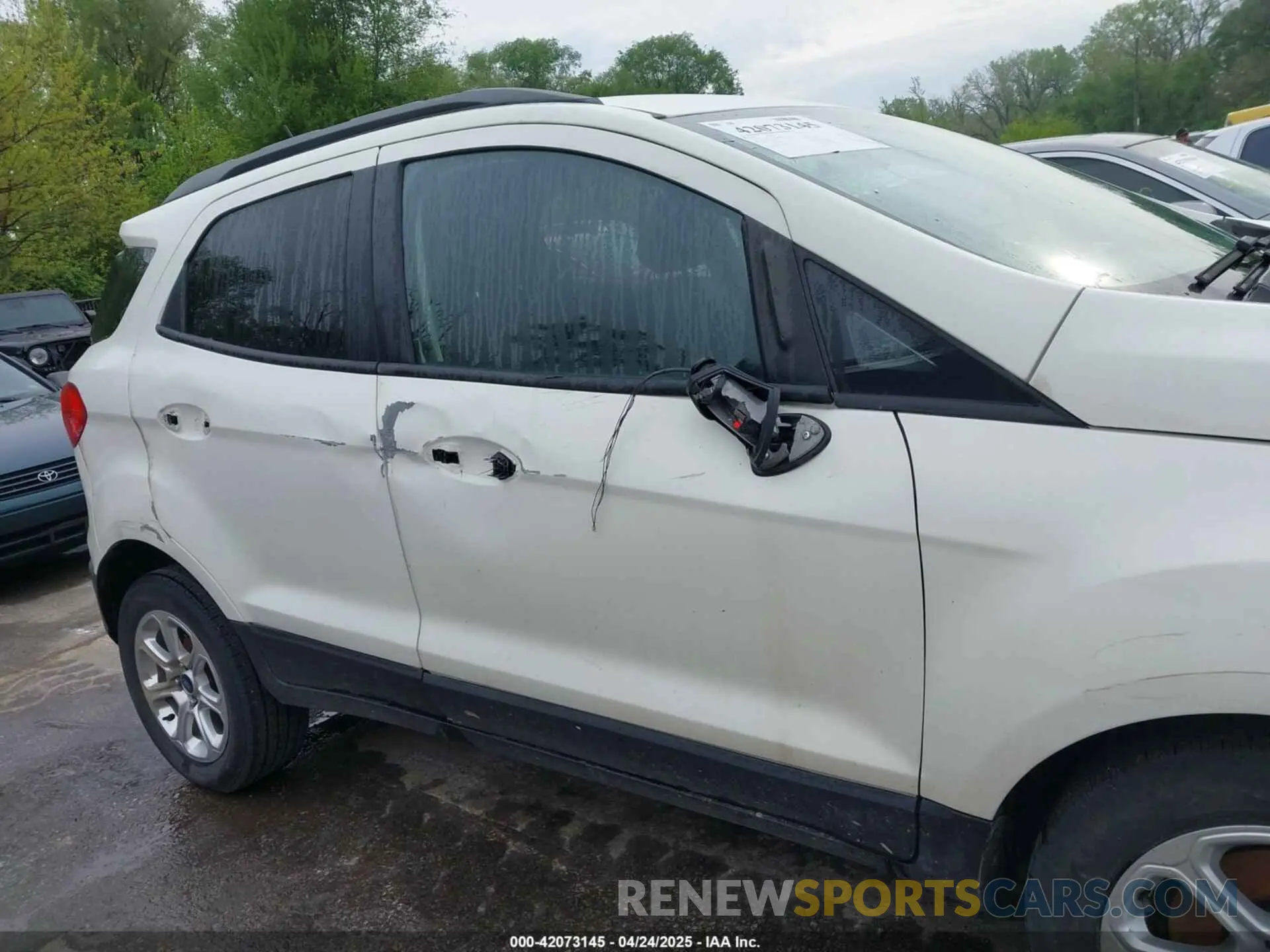6 Photograph of a damaged car MAJ3S2GE7KC290961 FORD ECOSPORT 2019