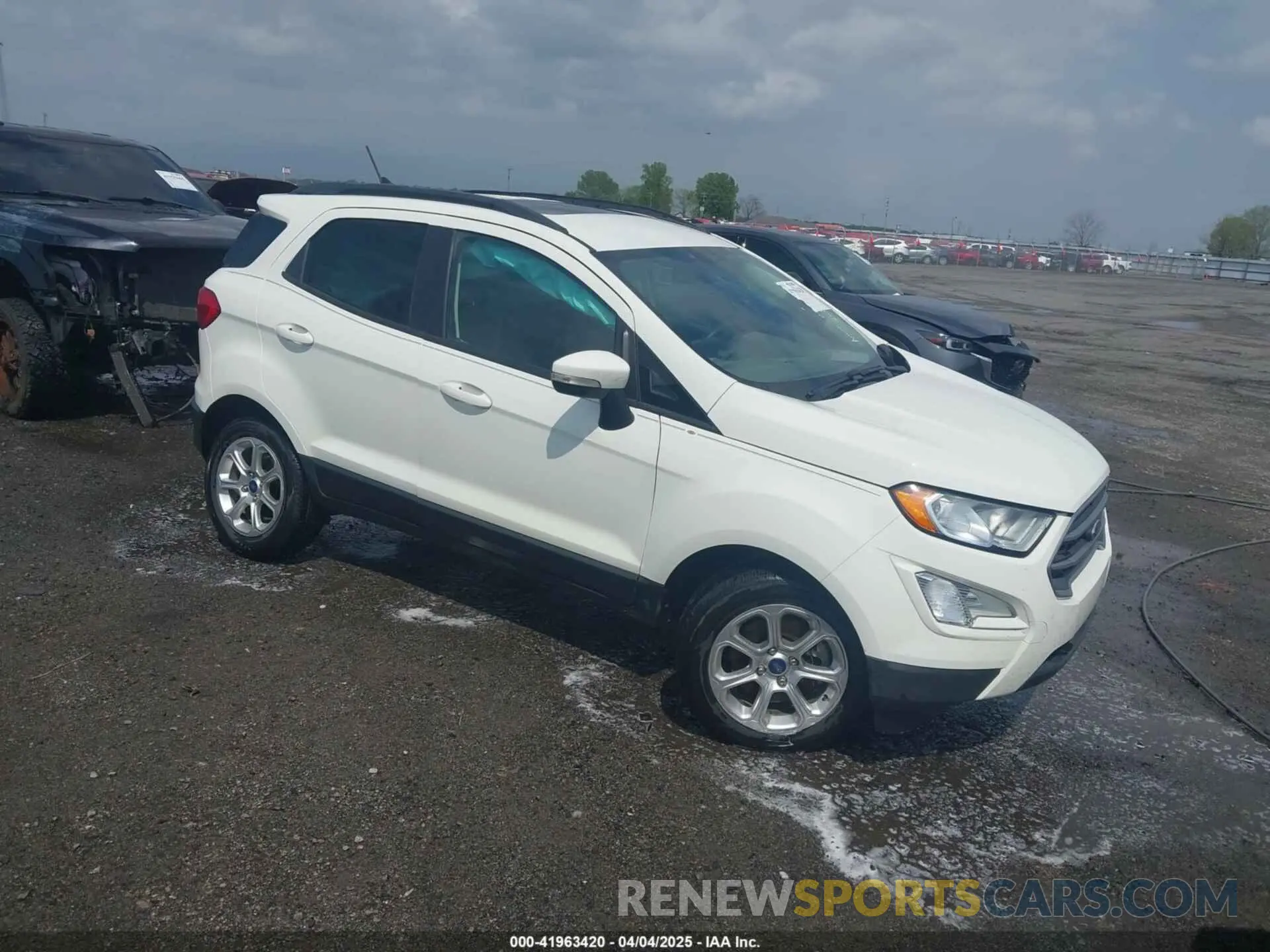1 Photograph of a damaged car MAJ3S2GE7KC296985 FORD ECOSPORT 2019