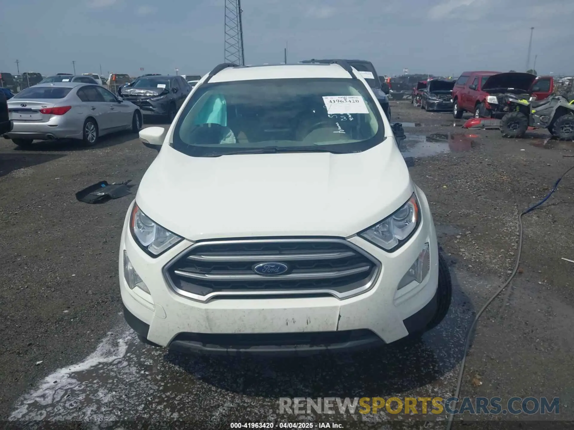 12 Photograph of a damaged car MAJ3S2GE7KC296985 FORD ECOSPORT 2019