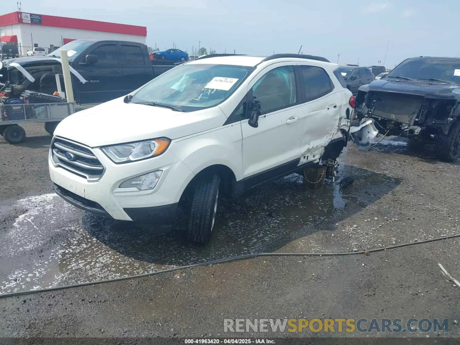 2 Photograph of a damaged car MAJ3S2GE7KC296985 FORD ECOSPORT 2019