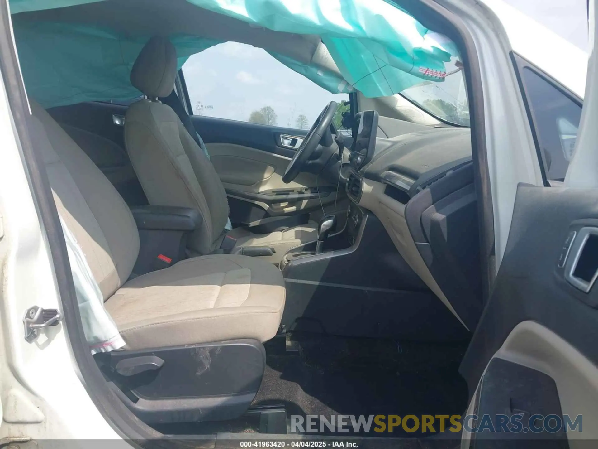 5 Photograph of a damaged car MAJ3S2GE7KC296985 FORD ECOSPORT 2019
