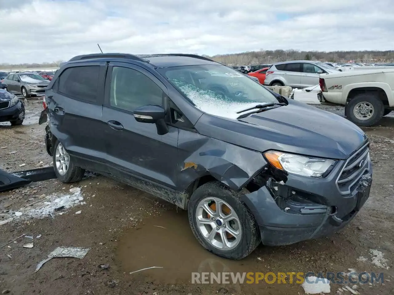 4 Photograph of a damaged car MAJ3S2GE7KC299109 FORD ECOSPORT 2019