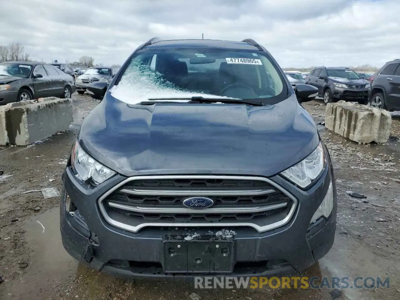 5 Photograph of a damaged car MAJ3S2GE7KC299109 FORD ECOSPORT 2019