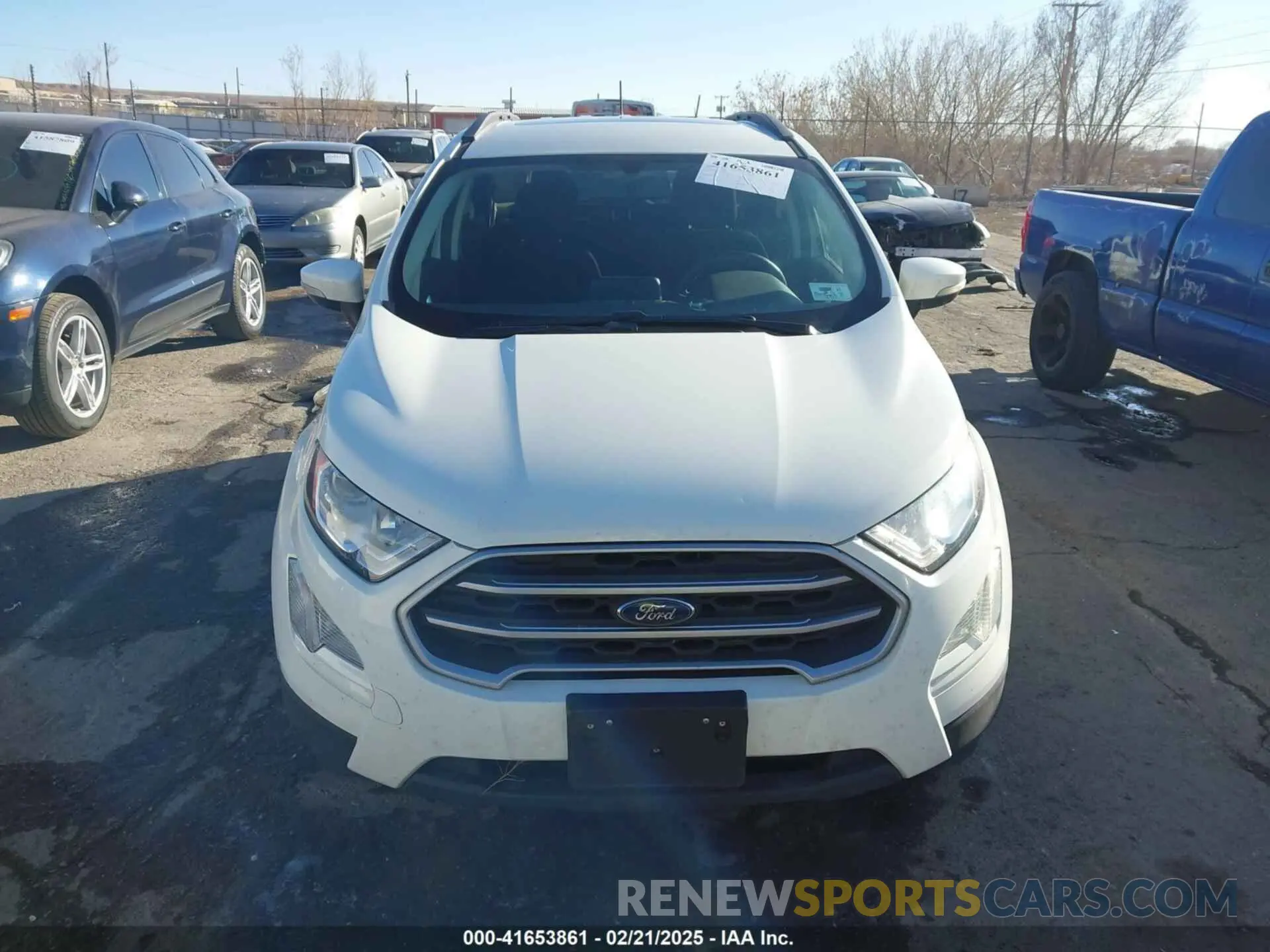 12 Photograph of a damaged car MAJ3S2GE7KC304339 FORD ECOSPORT 2019
