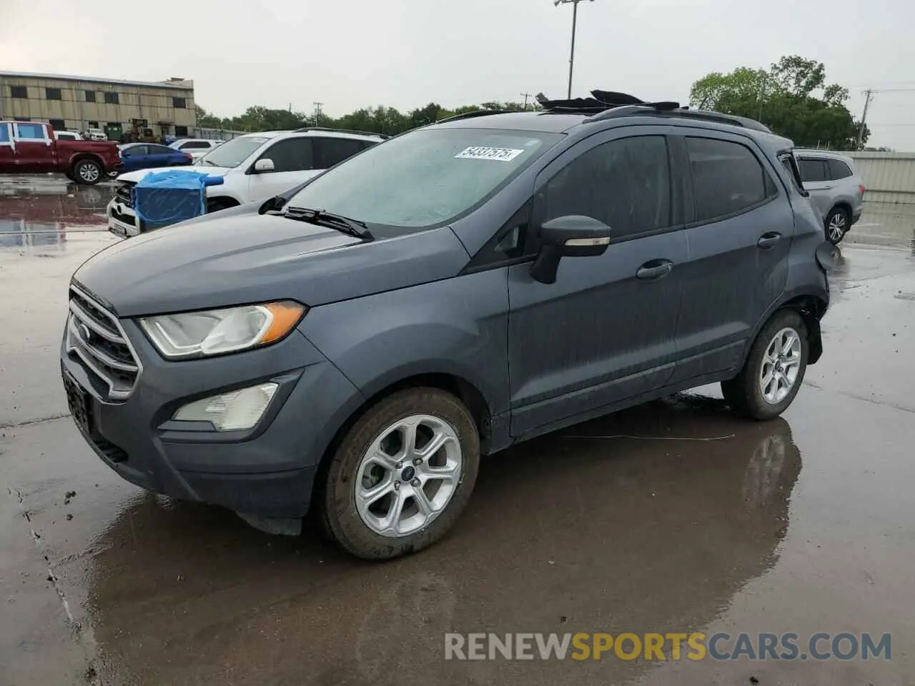 1 Photograph of a damaged car MAJ3S2GE8KC254132 FORD ECOSPORT 2019