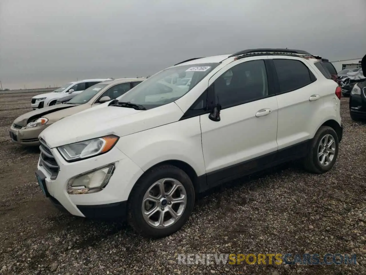 1 Photograph of a damaged car MAJ3S2GE8KC254809 FORD ECOSPORT 2019