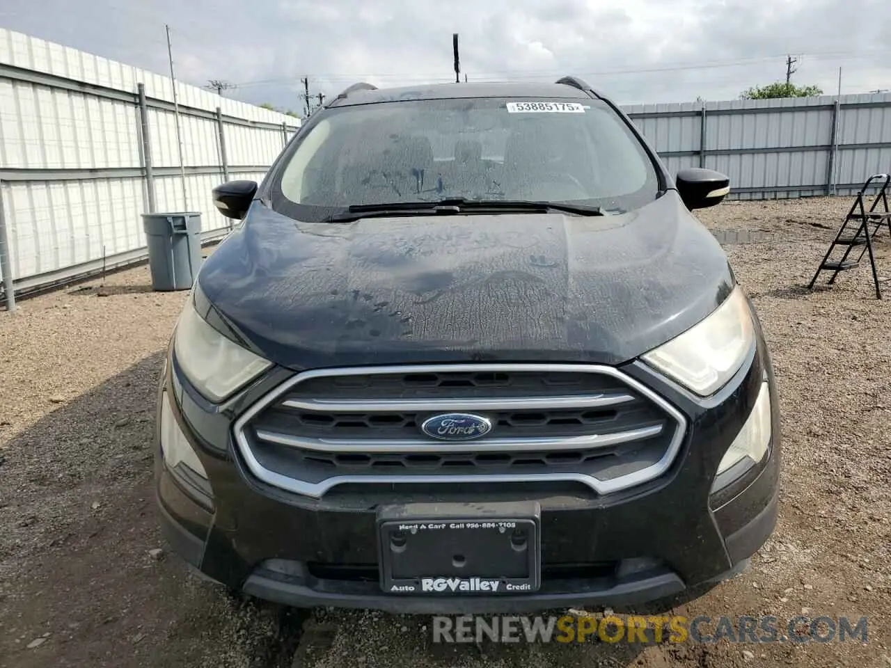 5 Photograph of a damaged car MAJ3S2GE8KC267317 FORD ECOSPORT 2019
