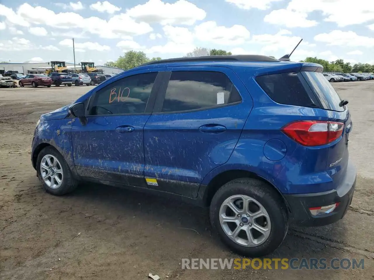 2 Photograph of a damaged car MAJ3S2GE8KC271643 FORD ECOSPORT 2019