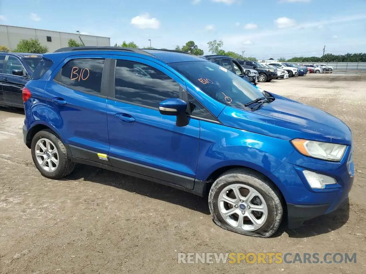 4 Photograph of a damaged car MAJ3S2GE8KC271643 FORD ECOSPORT 2019