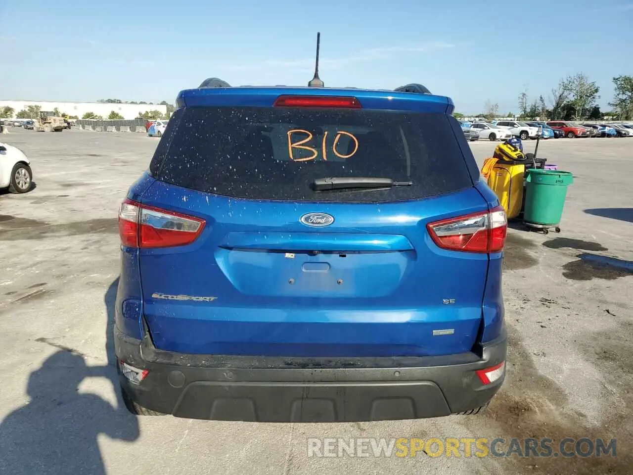 6 Photograph of a damaged car MAJ3S2GE8KC271643 FORD ECOSPORT 2019