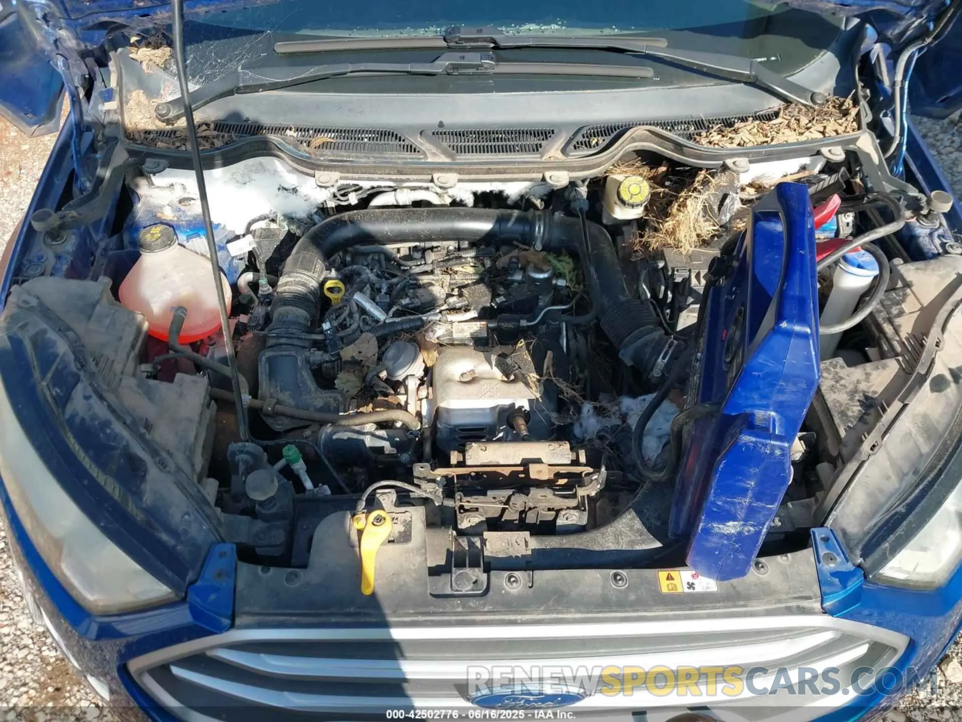 10 Photograph of a damaged car MAJ3S2GE8KC291617 FORD ECOSPORT 2019