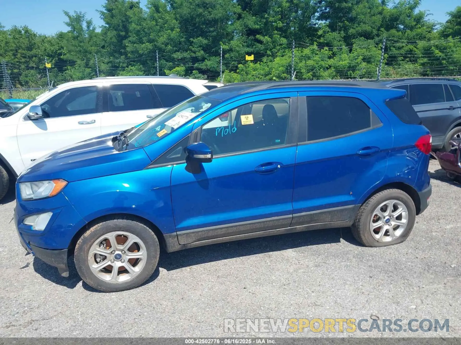 11 Photograph of a damaged car MAJ3S2GE8KC291617 FORD ECOSPORT 2019
