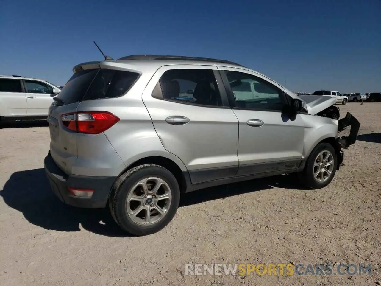 3 Photograph of a damaged car MAJ3S2GE8KC303068 FORD ECOSPORT 2019