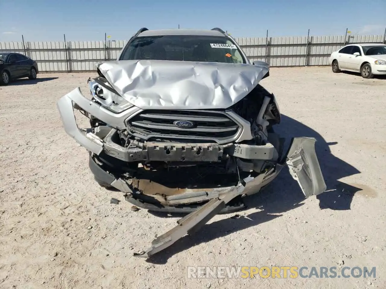 5 Photograph of a damaged car MAJ3S2GE8KC303068 FORD ECOSPORT 2019