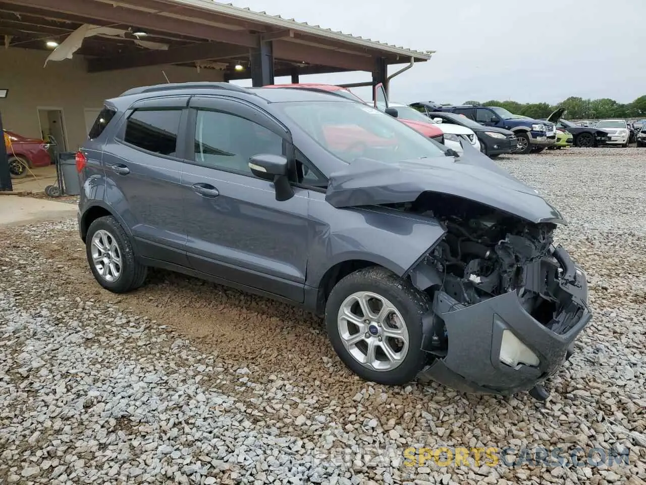 4 Photograph of a damaged car MAJ3S2GE9KC253281 FORD ECOSPORT 2019
