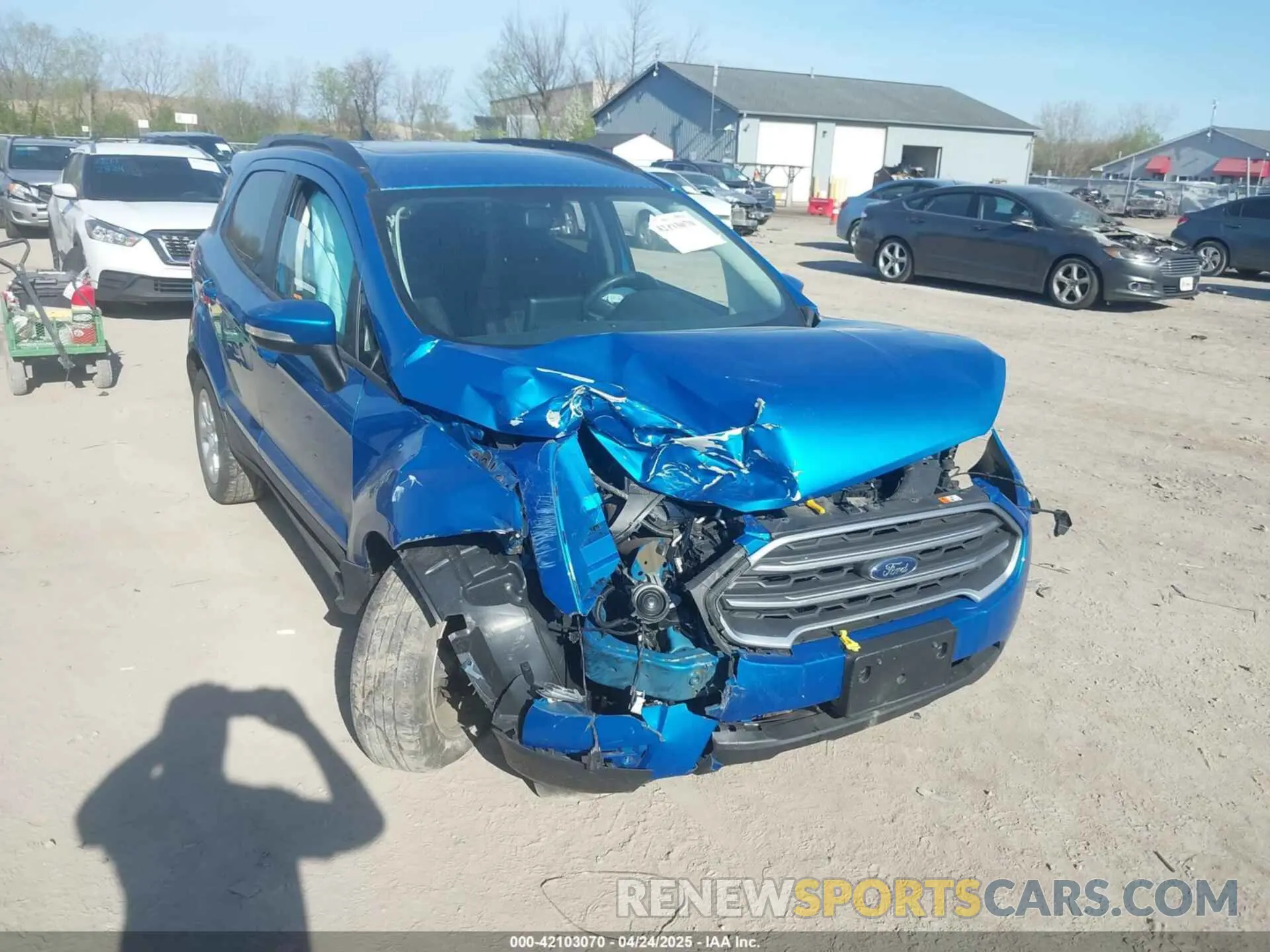 6 Photograph of a damaged car MAJ3S2GE9KC280576 FORD ECOSPORT 2019