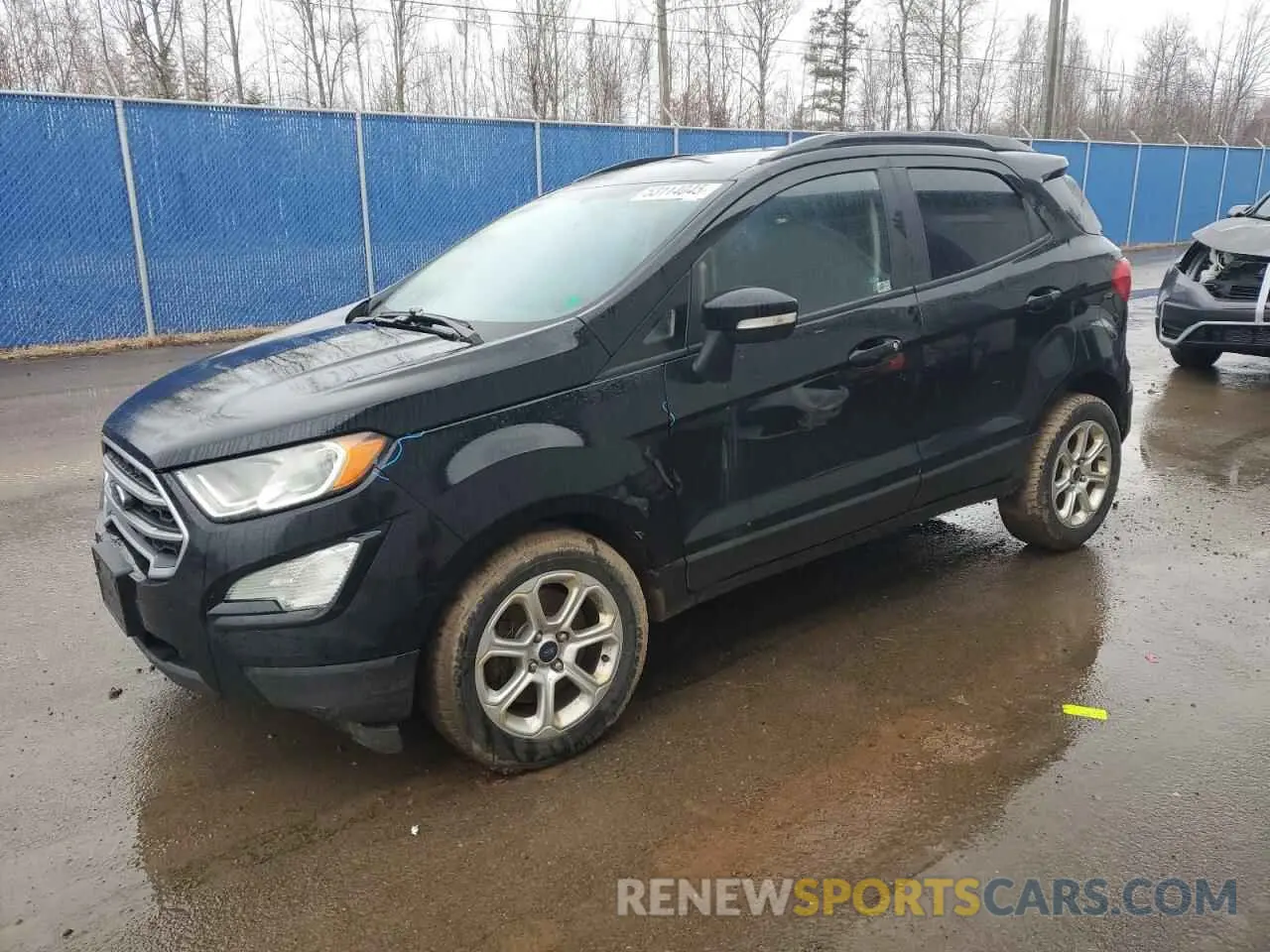 1 Photograph of a damaged car MAJ3S2GEXKC255413 FORD ECOSPORT 2019