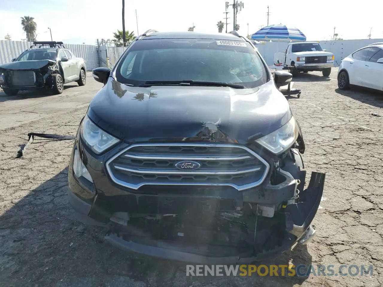 5 Photograph of a damaged car MAJ3S2GEXKC269005 FORD ECOSPORT 2019