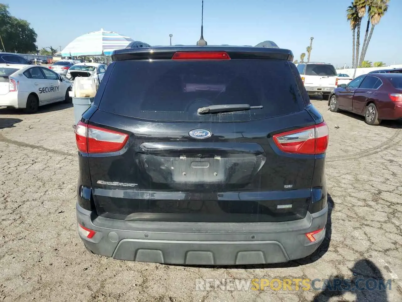 6 Photograph of a damaged car MAJ3S2GEXKC269005 FORD ECOSPORT 2019