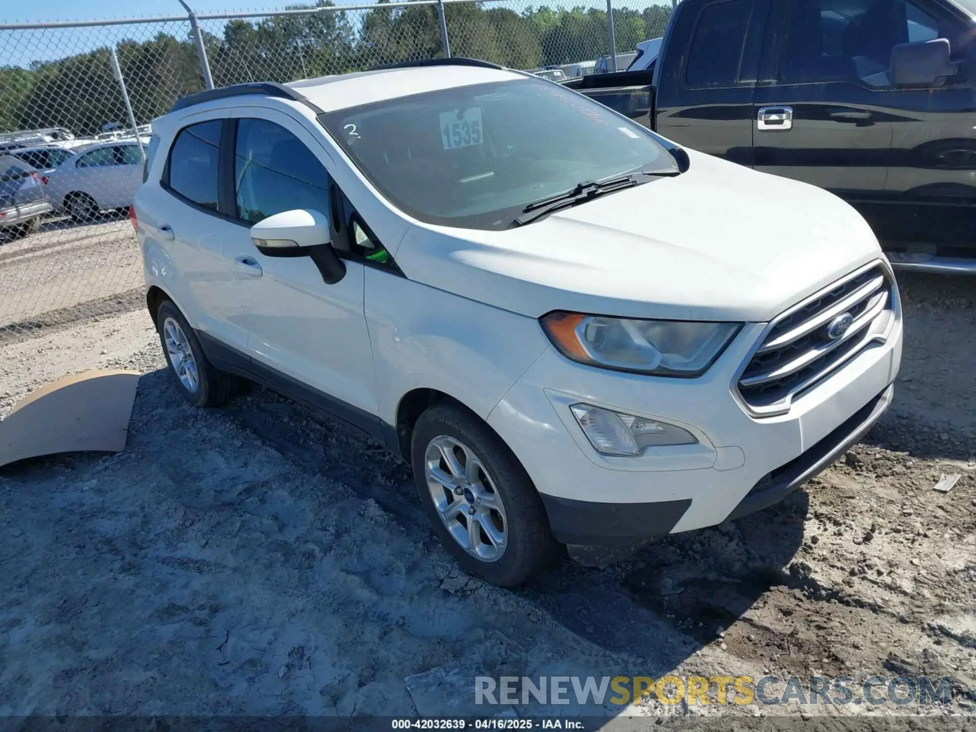 1 Photograph of a damaged car MAJ3S2GEXKC270428 FORD ECOSPORT 2019