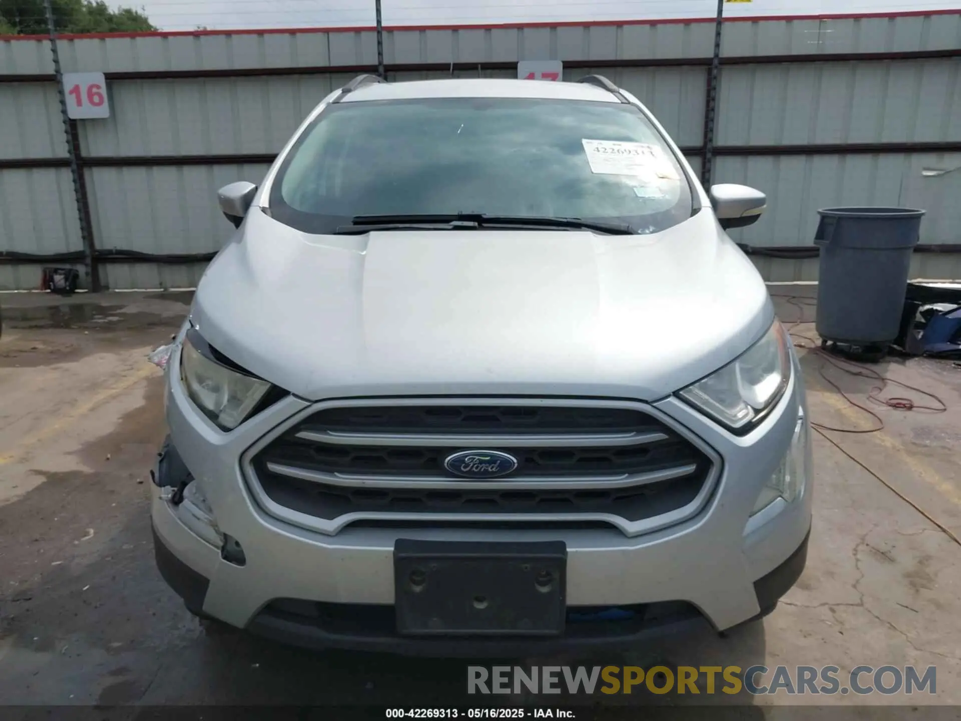18 Photograph of a damaged car MAJ3S2GEXKC280540 FORD ECOSPORT 2019