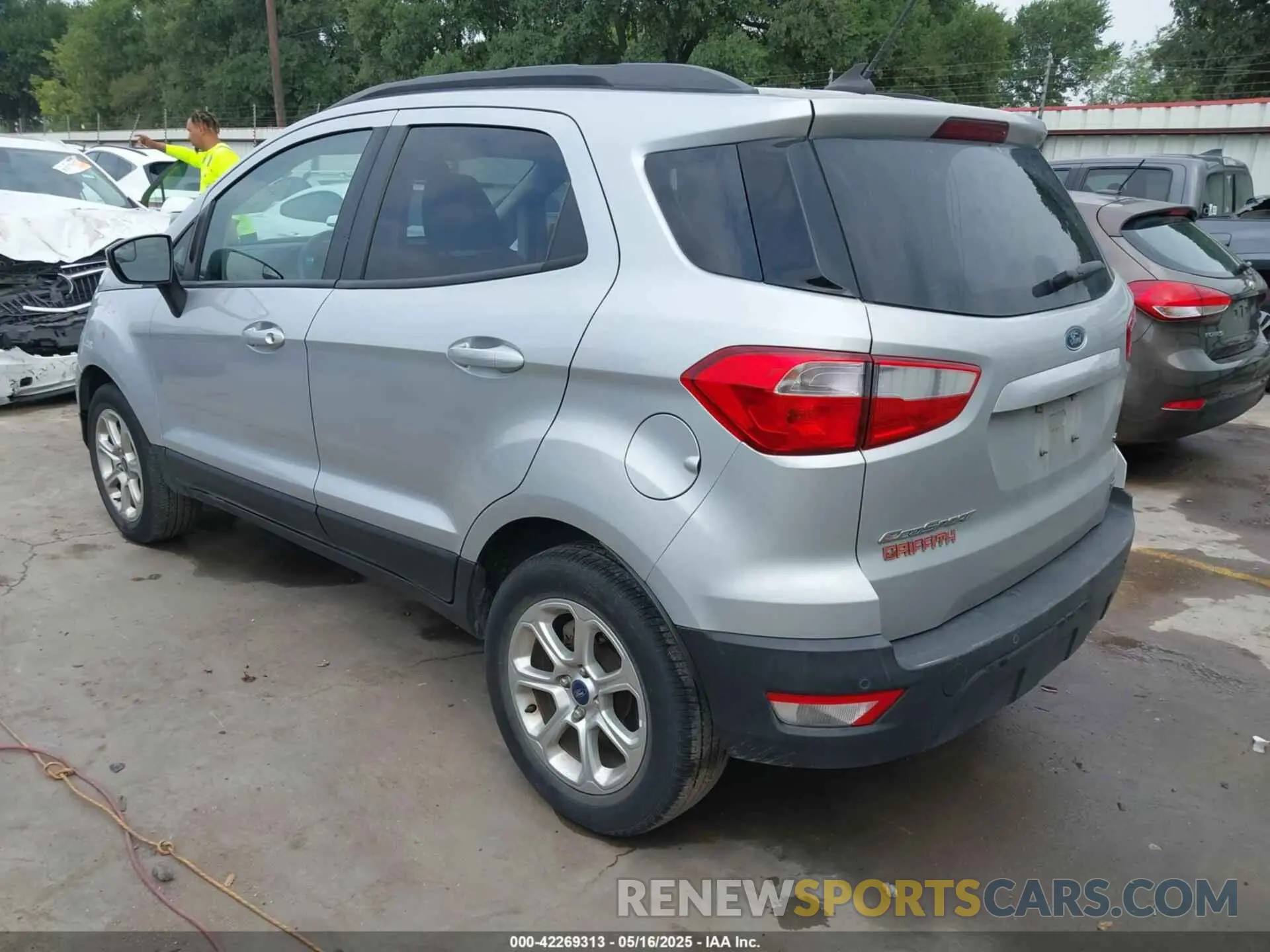 3 Photograph of a damaged car MAJ3S2GEXKC280540 FORD ECOSPORT 2019